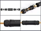 Муфта з’єднувальна RJ45 на зовн. використання, екранов., кат. 6А, 10Gbps, IP68, BL-WZO6F - зображення 3