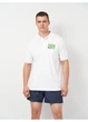 Тенниска H&M L Белый 0-2268_01 - изображение 1