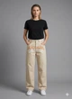 Джинси H&M 38 Бежевий 1067296_полум'я - зображення 1