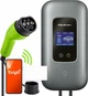 Stacja ładowania Qoltec EV Charging Station Type2 3 phases 22kW 32A Wallbox 5m (5901878527239) - obraz 1