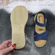 Сандалии босоножки женские Inblu синие кожаные на липучках 36р (23 см) 4904-3 - изображение 7