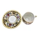 Фарфоровая чашка с блюдцем Yamasen Gold Collection (110 мл) 22532N - изображение 5