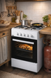 Плита газовая Milano ML55G1/07 White 50×50 см, газ-контроль, духовка 46 л, 4 конфорки - изображение 3