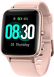 Умные часы Ulefone Watch розовое 50-дневное время работы от батареи, водонепроницаемые 5ATM, смарт-часы с 1,3-дюймовыми HD - изображение 3