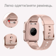Умные часы Ulefone Watch розовое 50-дневное время работы от батареи, водонепроницаемые 5ATM, смарт-часы с 1,3-дюймовыми HD - изображение 5