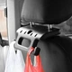 Вешалка на подголовник в авто, черная - изображение 2