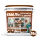 Эмаль акриловая Для Окон и Дверей SkyLine Wood Красно-коричневая RAL 3009 10 л - изображение 2