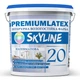 Краска влагостойкая полуматовая Premiumlatex 20 Skyline 3.6 кг - изображение 1