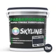 Фарба гумова супереластична надстійка «РабберФлекс» SkyLine Графітовий RAL 7024 12 кг - зображення 2