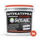Штукатурка "Барашек" Skyline Силиконовая, зерно 1-1,5 мм, 7 кг - изображение 2