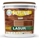 Лазур декоративно-захисна для обробки дерева LASUR Wood SkyLine Махагон 3л - изображение 1
