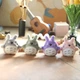 Мягкая игрушка-брелок My Neighbor Totoro Тоторо 10 см с розовым карабином (83E65176EEB1) - изображение 3
