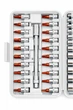 Багатофункціональний тріскачковий набір викруток 40 в 1 (Torx, U-подібні, трикутні, плоскі, хрестові) - зображення 5