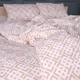 Комплект постельного белья Mirson Полуторный 143х210 см 17-0948 Abstract Beige Бязь (2200013164685) - изображение 3