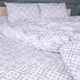 Комплект постельного белья Mirson Полуторный 143х210 см 17-0947 Abstract Gray Бязь (2200013164180) - изображение 3