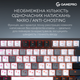 Клавиатура беспроводная GamePro Asgard Valhalla QLAB Sakura Switch RGB Bluetooth/Wireless/USB-C Black (MK160-B-QS-PRO) - изображение 16