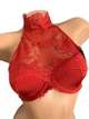 Мереживний бюстгальтер Hunkemöller 70С червоний - изображение 4