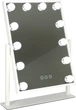Косметичне люстерко Ikonka LED з 12 діодами 30 x 40 см (5903039748330) - зображення 1