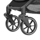 Прогулянкова коляска Carrello Forza CRL-5535 Clam Beige легка 7 кг автоматичне складання EVA-колеса - зображення 8