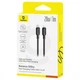 Кабель Baseus Silky Series Cable Type-C to Lightning 20W 1m P10377700113-00 Black - изображение 3