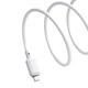 Кабель Baseus Silky Series Cable USB to Lightning 2.4A 1m P10377702213-00 White - зображення 3