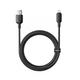 Кабель Baseus Silky Series Cable USB to Lightning 2.4A 1m P10377702113-00 Black - зображення 3