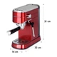 Кофеварка рожковая Klarstein Futura Espressomaker 20 бар (10035184) - изображение 7