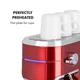 Кофеварка рожковая Klarstein Futura Espressomaker 20 бар (10035184) - изображение 9