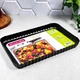 Форма для тарта прямоугольная 30×20×2,5 см Kamille KM6050 - изображение 3