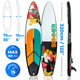 Надувна SUP дошка (Сапборд) THUNDER NOX 320 - изображение 2
