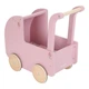 Drewniany wózek dla lalek Little Dutch z pościelą FSC (LD2519) (8713291225190) - obraz 2