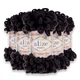 Упаковка Alize Puffy, Графіт №1060, 5шт - плюшева пряжа з петлями 100г/9м, для в'язання руками, пледи та іграшки, упаковка 5 мотків Алізе Пуффі - зображення 1