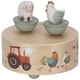 Tańcząca pozytywka Little Dutch Little Farm FSC (LD7165) (8713291771659) - obraz 1
