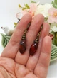 Серьги Роксолана натуральный камень красная яшма - изображение 8