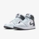 Кроссовки женские Jordan 1 Mid 38.5 Серый BQ6472-113 - изображение 4
