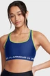 Спортивний топ жіночий Under Armour Ua Crossback Mid Bra S Синій 1361034-432 - зображення 1