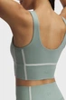 Спортивный топ женской Under Armour Meridian Piped Crop Tank XS М"ятний 6003529-348 - изображение 3