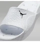 Тапочки чоловічі Jordan Franchise Slide Shower White 44 Білий HQ2163-100 - зображення 6