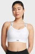 Спортивный топ женской Under Armour Ua Infinity High 2.0 Bra S Білий 1384112-100 - изображение 1