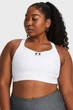 Спортивный топ женской Under Armour Ua Hg Armour High XS Білий 1379195-100 - изображение 3