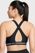 Спортивний топ жіночий Under Armour Ua Crossback Mid Bra 2XL Чорний 1361034-006 - зображення 3