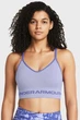 Спортивний топ жіночий Under Armour Ua Seamless Low Long Bra XS Бузковий 1357719-539 - зображення 1