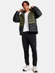 Куртка мужская Under Armour Legend Down Hooded Jacket M Оливковий 1385838-390 - изображение 4