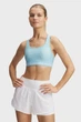 Спортивний топ жіночий Under Armour Crossback Mid Bra XL Блакитний 1361034-494 - зображення 1