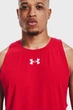 Майка мужская Under Armour Ua Baseline Cotton Tank M Червоний 1361901-600 - изображение 3