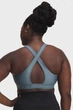 Спортивный топ женской Under Armour Crossback Mid Bra XS Бірюзовий 1361034-587 - изображение 4