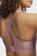 Спортивний топ жіночий Under Armour Ua Infinity High 2.0 Bra S Пудровий 1384112-673 - зображення 5