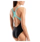 Купальник закритий жіночий Arena Kikko Pro Back Black/Green 36 010807-580 - зображення 4