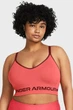 Спортивний топ жіночий Under Armour Ua Seamless Low Long Bra XS Кораловий 1357719-811 - зображення 3