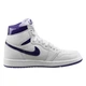 Кросівки жіночі Jordan 1 High "Court Purple" 36 Білий CD0461-151 - зображення 8